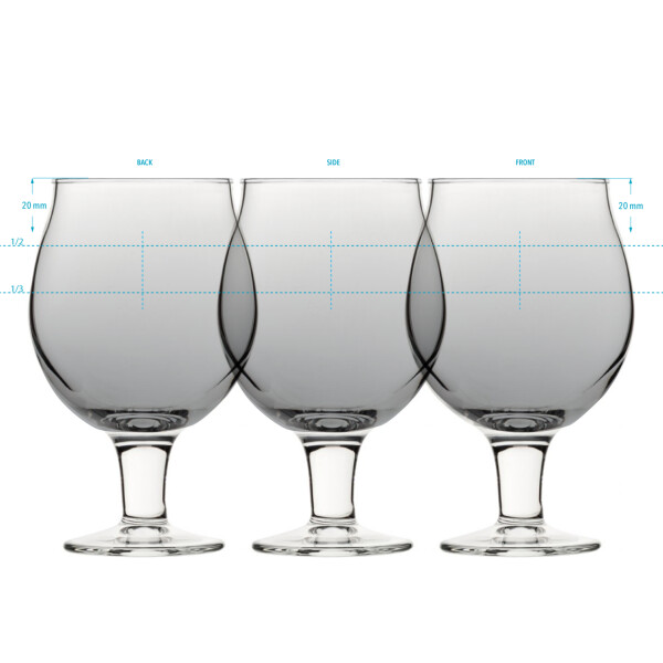 Draft Beer Glass 13.75oz
