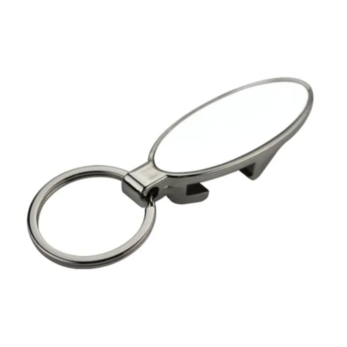 Oval Bottle Opener Keyring Thumbnail